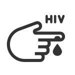 Hiv Self Test SVG Icon